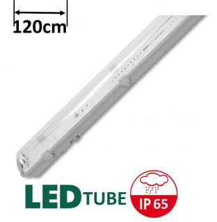 LED svítidlo  ECOLITE LIBRA 2 TL3902A-2x36/B pro 2x LED T8 120cm