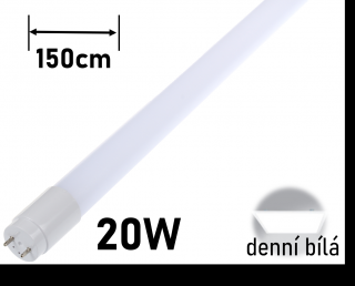 LED trubice HBN150 150cm 20W DENNÍ bílá led zářivka