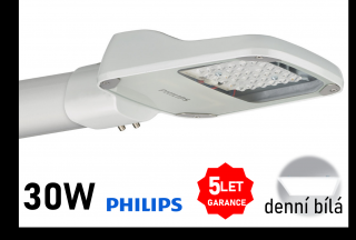 LED veřejné osvětlení svítidlo Philips CoreLine Malaga 30W DENNÍ BÍLÁ  BRP101 LED37/740 II DM 42-60A