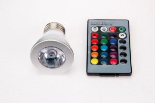 LED žárovka RGB16-2 E27 60° Varianta: RGB