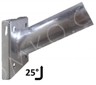 Výložník na zeď / sloup, průměr 60mm 25° | MAxlumen.cz