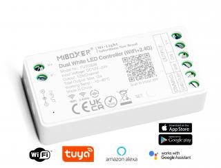 WiFi chytrý přijímač pro CCT LED pásky TUYA 12A 12V 24V FUT035W
