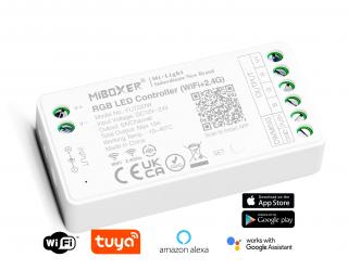 WiFi chytrý přijímač pro RGB LED pásky TUYA 12A 12V 24V FUT037W