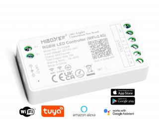 WiFi chytrý přijímač pro RGBW LED pásky TUYA 12A 12V 24V Mi-Light FUT038W