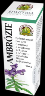 AMBRÓZIE - (Janča) mast se šišákem bajkalským Spagryria 100g