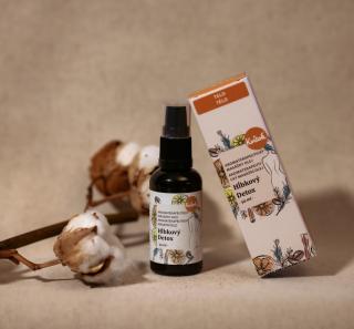 Kvitok sprchový anticelulitidní  masážní olej hloubkový detox 50 ml