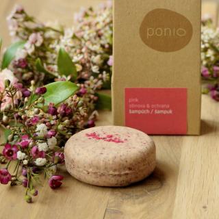 Ponio Pink obnova & ochrana tuhý šampón varianta: 30g