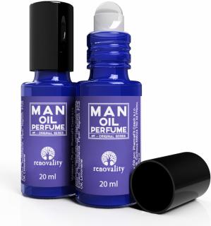 Renovality Man oil perfume Parfémovaný olej pánský 20 ml