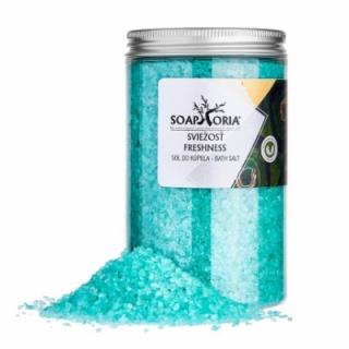 SOAPHORIA Svěžest( dříve Hluboký nádech) - Přírodní sůl do koupele 500 g