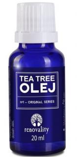 Tea Tree olej s kapátkem Renovality 20 ml