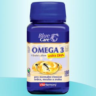 VitaHarmony Omega 3 Extra DHA varianta: 180 tobolek