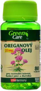 Vitaharmony Oreganový olej 25mg 80 kapslí