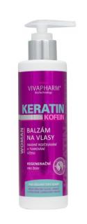 Vivaco keratinový balzám na vlasy s kofeinem VIVAPHARM