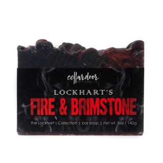 Lockhart's x Cellar Door Fire and Brimstone Bar Soap tuhé mýdlo 142g