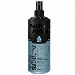 Nishman Texturizing Sea Salt Spray sprej na vlasy 200ml