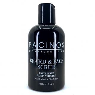 Pacinos Beard & Face Scrub Cleanser čistící krém na pleť a vousy 118ml