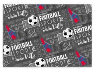 Balící papír Fotbal 100x70