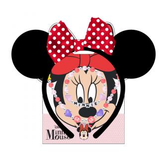 Čelenka a korálky Minnie Mouse
