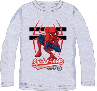 Chlapecké tričko s dlouhým rukávem Spiderman Barva: Šedá, Velikost: 110