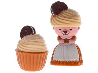 Cupcake mini medvídek 6cm vonící v blistru postavička: Lana
