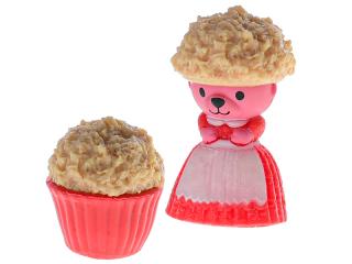 Cupcake mini medvídek 6cm vonící v blistru postavička: Nina