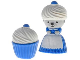 Cupcake mini medvídek 6cm vonící v blistru postavička: Zoe