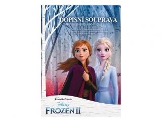 Dopisní papír LUX 5+10 Disney Ledové království Anna a Elza Frozen