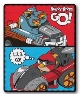 Flísová deka Angry Birds