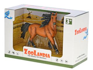 kůň 12-15cm Zoolandia Barvy: oranžová