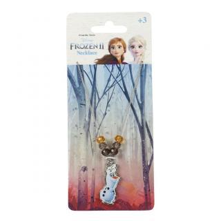 Ledové království Anna a Elza Frozen náhrdelník s korálky Barvy: bílá