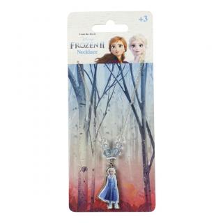 Ledové království Anna a Elza Frozen náhrdelník s korálky Barvy: modrá