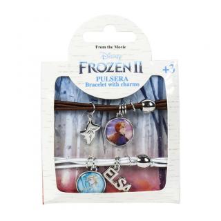 Ledové království Anna a Elza Frozen náramek gumička Barvy: modrá