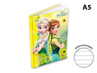 Ledové království Anna a Elza Frozen zápisník