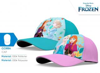 Ledové království-Frozen-Baseballová čepice-Kšiltovka Barva: Růžová, Velikost: 52