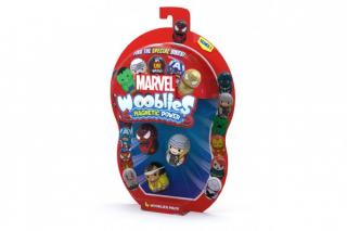 Marvel figurky Wooblies 4ks kov 4cm magnetické postavičky mix druhů