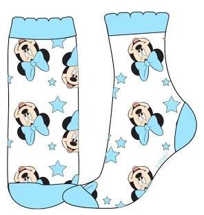 Mickey Mouse ponožky Barva: Modrá, Velikost: 23-26