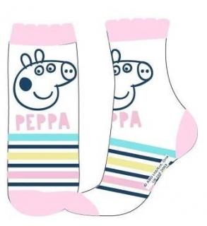Peppa Pig ponožky dívčí Barva: S pruhy, Velikost: 31-34