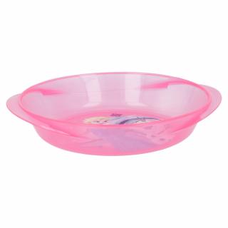 Plasová miska růžová -  Iridescent aqua , Ledové království/Frozen
