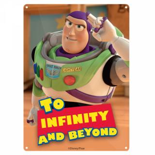 Plechová cedule Toy Story - To Infinity