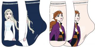 Ponožky - Ledové království Barva: Modrá, Velikost: 23-26