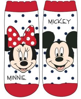 Ponožky Mickey a Minnie Barva: Červená, Velikost: 23-26