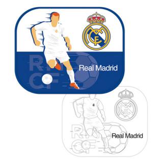 Stínící clona do auta Real Madrid 2 kusy + omalovánky.