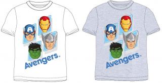 Tričko - Avengers Barva: Šedá, Velikost: 134