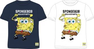 Tričko - SpongeBob Barva: Bílá, Velikost: 158