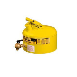 Bezpečnostní nádoba 1500 s kohoutem 08540 9 l žlutý - JCN7225250 (Safety Dispensing Cans 1500 Justrite Yellow)