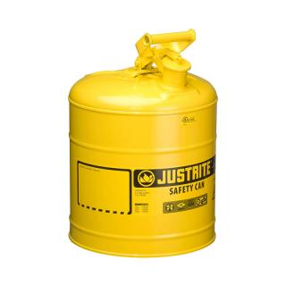 Bezpečnostní nádoba na hořlaviny 1001 žlutá 19 l. - JCN7150200       (Type 1 Safety Cans 1001 Justrite Yellow)
