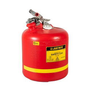 Bezpečnostní nádoba na hořlaviny 1406 červená 9,5L JCN14261RD Justrite (Type 1 Poly Safety Cans JCN14065Z0 Justrite)