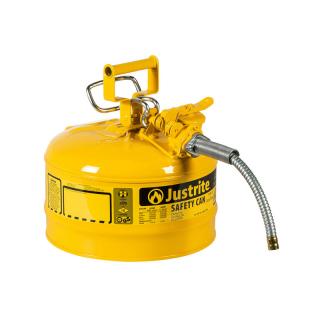 Bezpečnostní nádoba s hadicí AccuFlow žlutá 1002 19 l. - JCN7250230 Justrite (Type II AccuFlow™ Safety Cans 1002 Justrite Yellow)