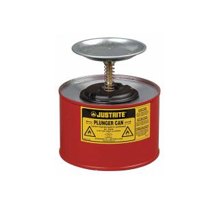 Bezpečnostní plunžrová nádoba 1008 červená 0,5 (Safety Plunger Cans 1008 Justrite Red)