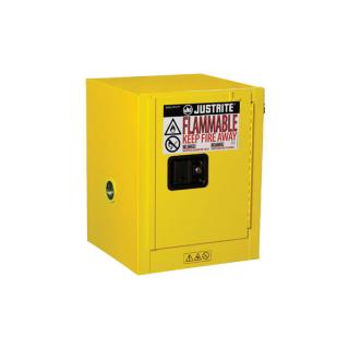 Bezpečnostní skříně na kapaliny 89-CT Justrite Sure-Grip® EX 15L automat JCB8904201 (Sure-Grip® EX Countertop Safety Cabinets 89-CT Justrite Yellow 15 l - automat)